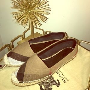 Burberry espadrilles